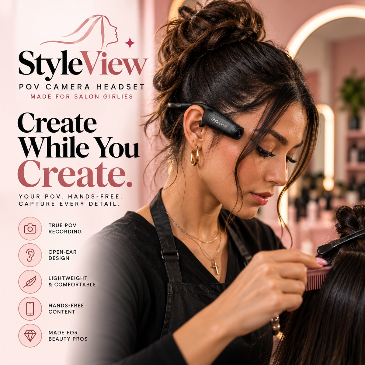 StyleView POV Camera Headset